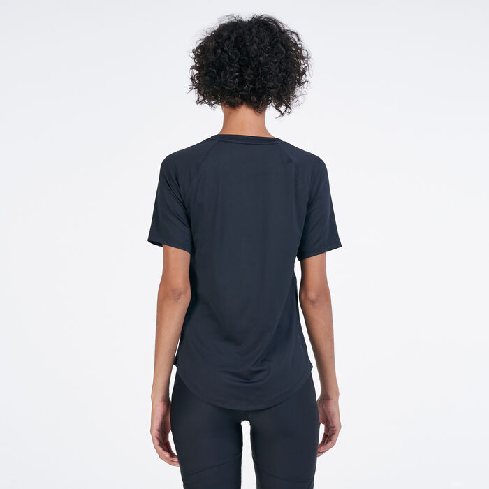 Under Armour Women's RUSH™ T-Shirt Black Under Armour Women's RUSH™ T-Shirt Black image number 1