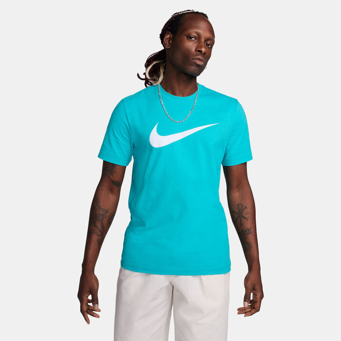 Nike Men's Sportswear Swoosh T-Shirt Blue Nike Men's Sportswear Swoosh T-Shirt Blue image number 0