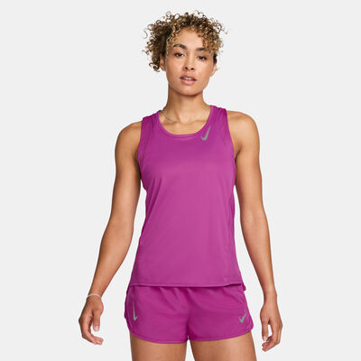 Nike Women's Dri-FIT Race Running Singlet Pink