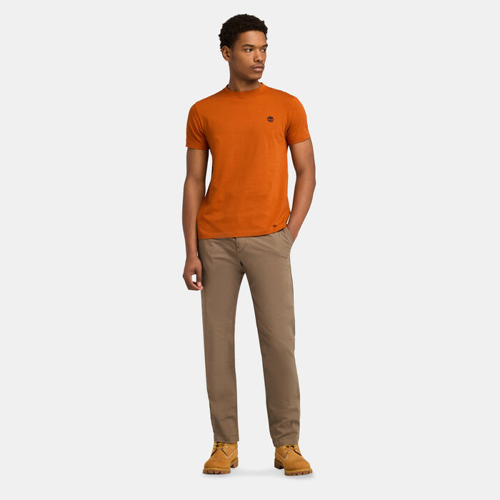 Timberland Men's Dunstan River T-Shirt Orange image number 2