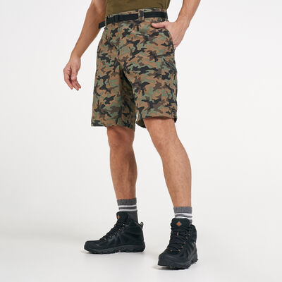 Columbia Men's Silver Ridge™ Printed Cargo Shorts Green