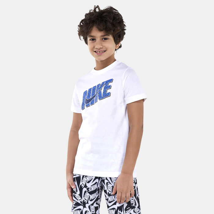 Nike Kids' Sportswear Core Brandmark T-Shirt White Nike Kids' Sportswear Core Brandmark T-Shirt White image number 0