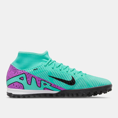 Nike Men's Mercurial Superfly 9 Academy Turf Ground Football Shoes Green
