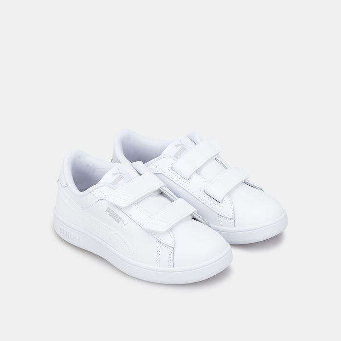PUMA Kids' Smash 3.0 V Shoe (Younger Kids) White PUMA Kids' Smash 3.0 V Shoe (Younger Kids) White image number 1