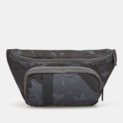 adidas Originals Men's Camo Waist Bag Grey
