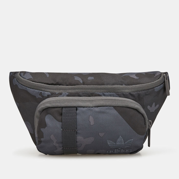 adidas Originals Men's Camo Waist Bag Grey adidas Originals Men's Camo Waist Bag Grey image number 0