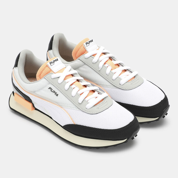 PUMA Women's Future Rider Double Tech Shoe Grey PUMA Women's Future Rider Double Tech Shoe Grey image number 1