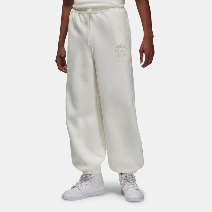 Jordan Men's Paris Saint-Germain Logo Sweatpants Ivory Jordan Men's Paris Saint-Germain Logo Sweatpants Ivory image number 0