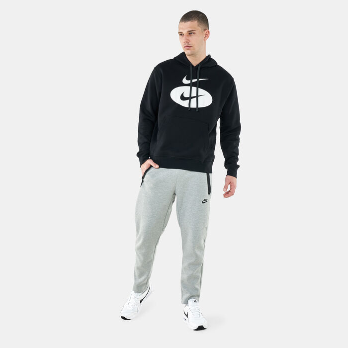 Nike Men's Sportswear Swoosh League Fleece Hoodie White Nike Men's Sportswear Swoosh League Fleece Hoodie White image number 2
