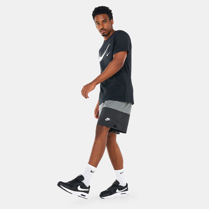 Nike Men's Sportswear SPE Woven Flow Long Shorts Black Nike Men's Sportswear SPE Woven Flow Long Shorts Black image number 2