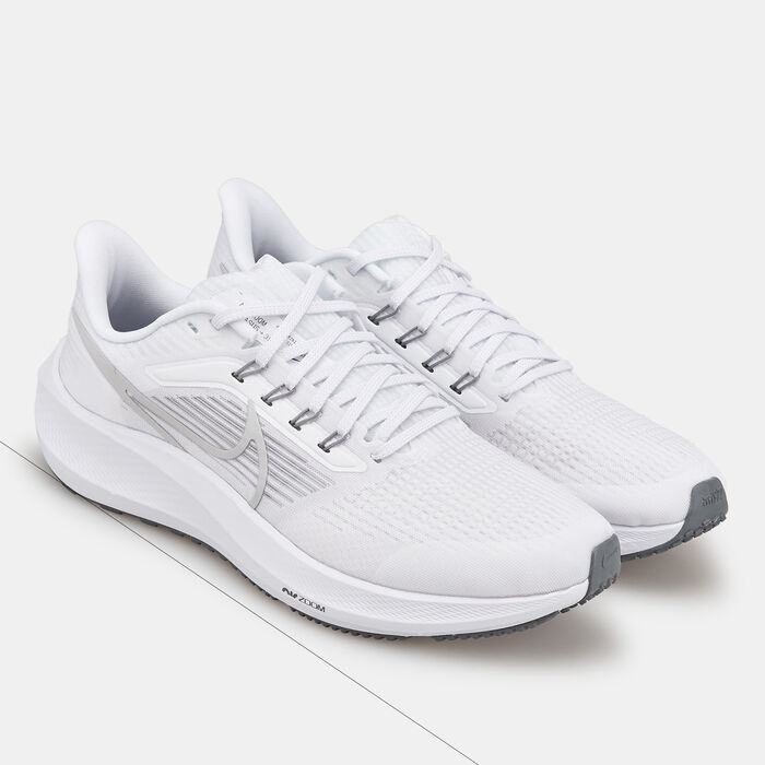 Nike Men's Air Zoom Pegasus 39 Shoe White image number 1