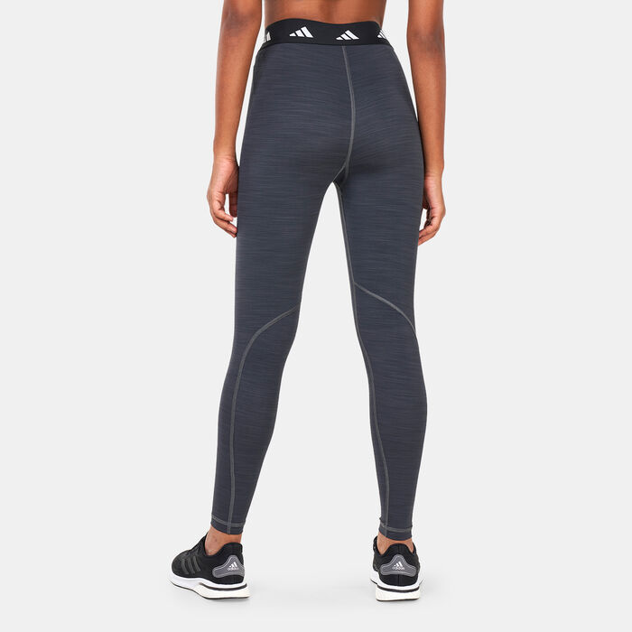 adidas Women's TechFit 7/8 Leggings Grey image number 1