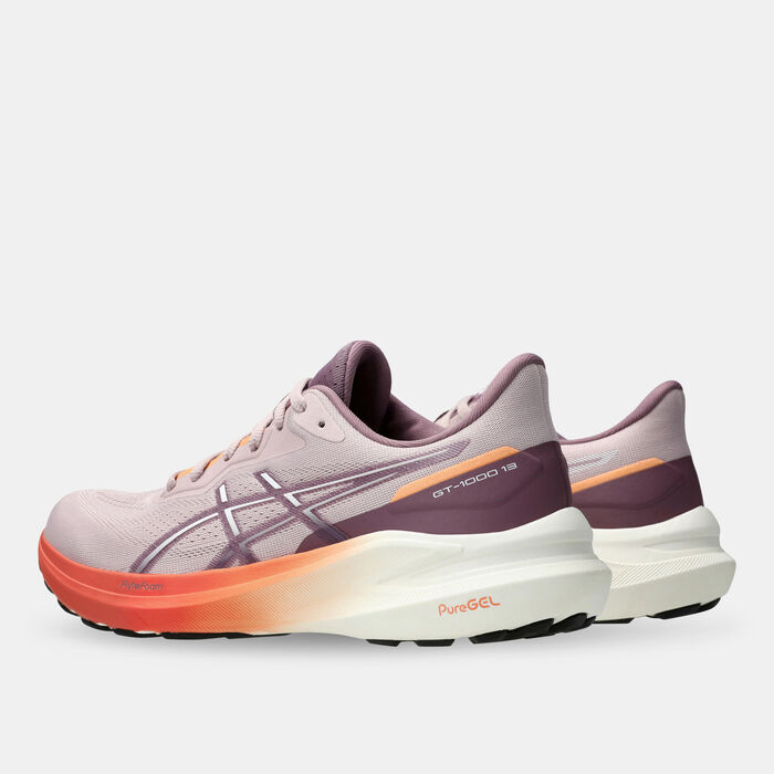 ASICS Women's GT-1000 13 Running Shoes Pink ASICS Women's GT-1000 13 Running Shoes Pink image number 2