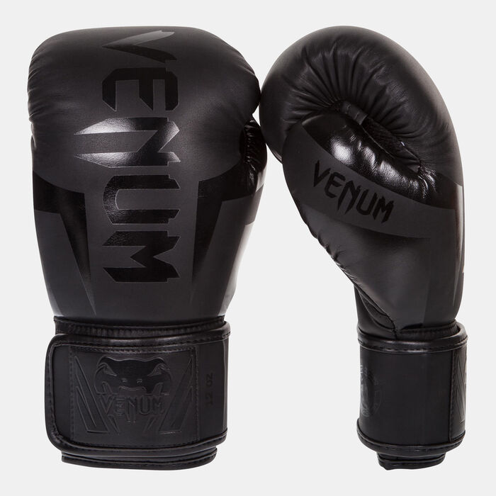 Venum Elite Boxing Gloves (14oz) Black image number 1