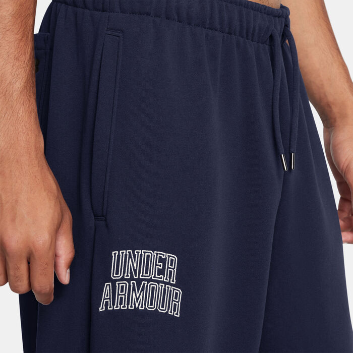 Under Armour Men's Icon Terry Sweatpants Blue image number 3