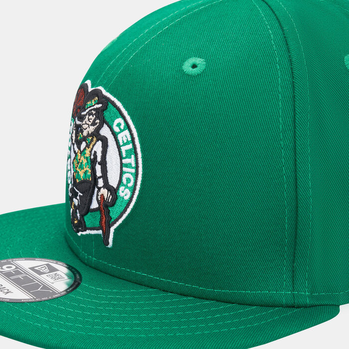 New Era Men's NBA Boston Celtics Rear Logo 9FIFTY Cap Green image number 2