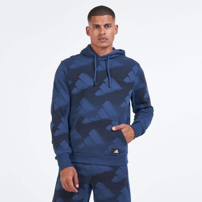 adidas Men's Sportswear Sweatshirt Blue adidas Men's Sportswear Sweatshirt Blue image number 0