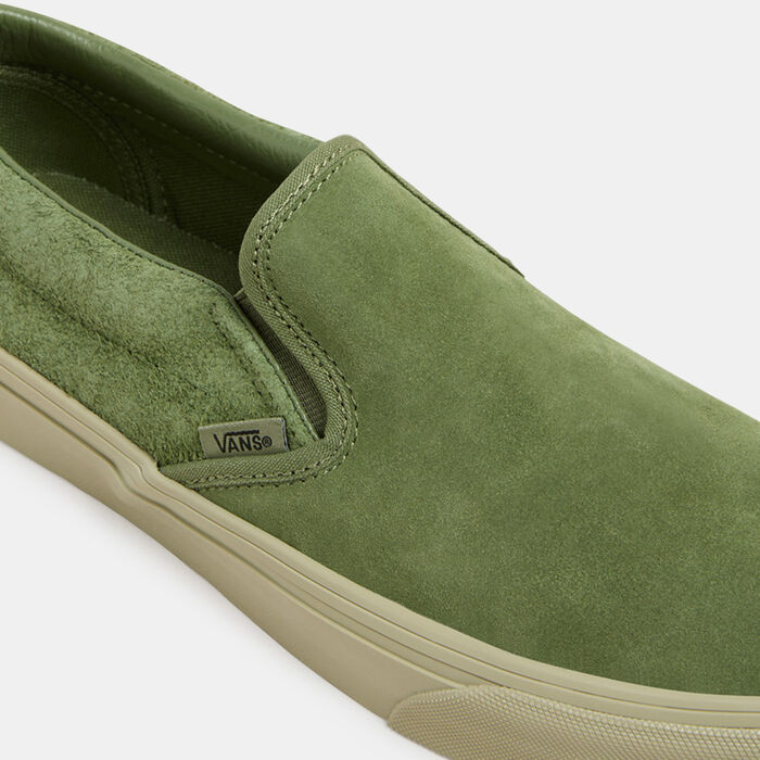 Vans Classic Slip-On Unisex Shoes Green Vans Classic Slip-On Unisex Shoes Green image number 3
