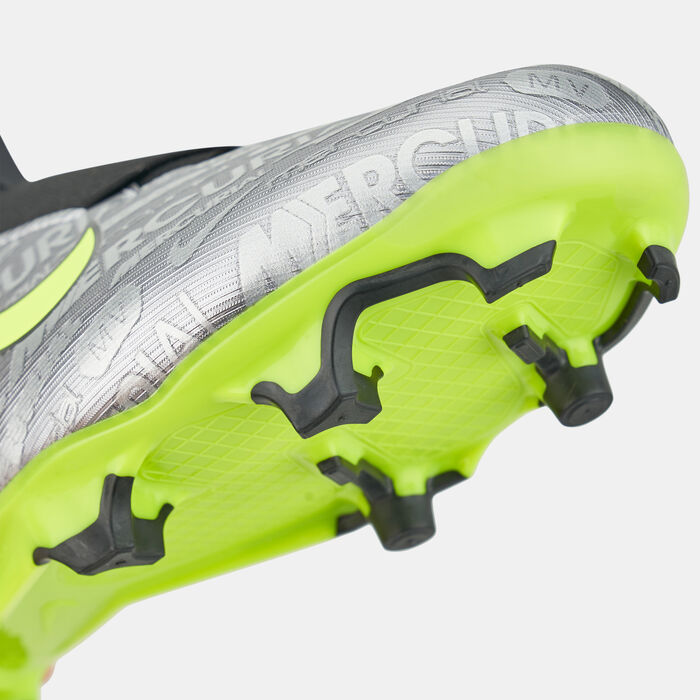 Nike Kids' Zoom Mercurial Vapor 15 Academy XXV Multi Ground Football Shoe Silver Nike Kids' Zoom Mercurial Vapor 15 Academy XXV Multi Ground Football Shoe Silver image number 4