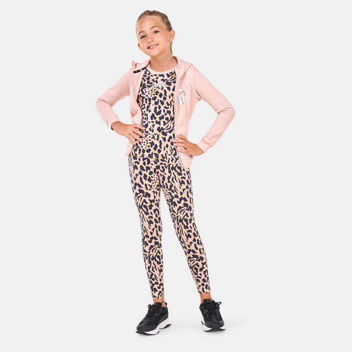 PUMA Kids' Alpha Printed T-Shirt Pink PUMA Kids' Alpha Printed T-Shirt Pink image number 2