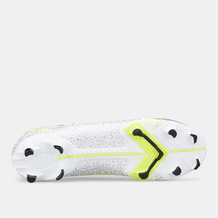 Nike Men's Mercurial Vapor 14 Academy Multi-Ground Football Shoe White image number 3