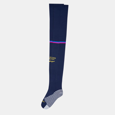 Nike F.C. Barcelona Stadium Third Socks - 2021/22 Blue Nike F.C. Barcelona Stadium Third Socks - 2021/22 Blue