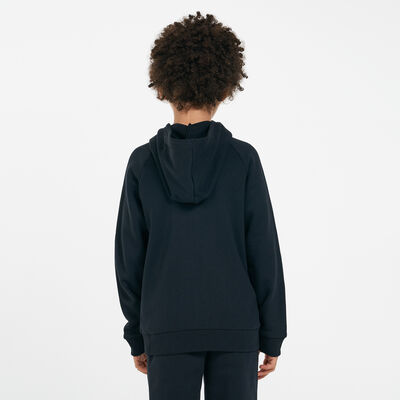 Under Armour Kids' Rival Hoodie (Older Kids) Black Under Armour Kids' Rival Hoodie (Older Kids) Black