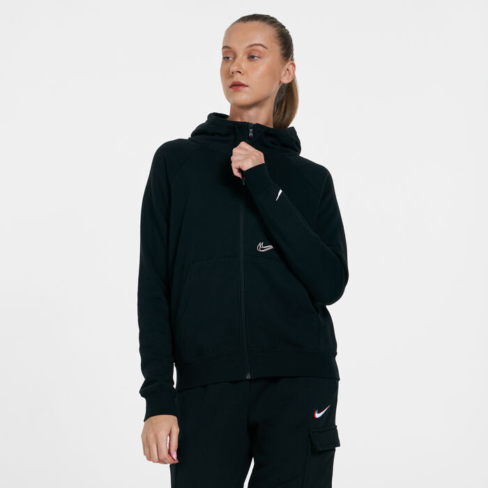Nike Women's Sportswear Essential Hoodie Black Nike Women's Sportswear Essential Hoodie Black image number 0