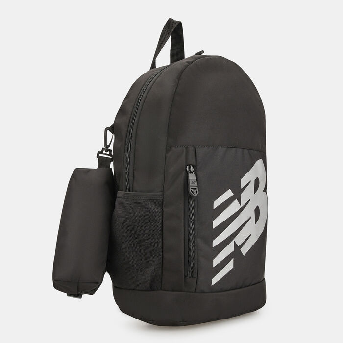 New Balance Kids' Logo Backpack with Pencil Case Black image number 2