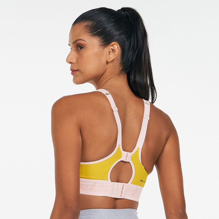 Nike Women's Alpha UltraBreathe Sports Bra Orange Nike Women's Alpha UltraBreathe Sports Bra Orange image number 1