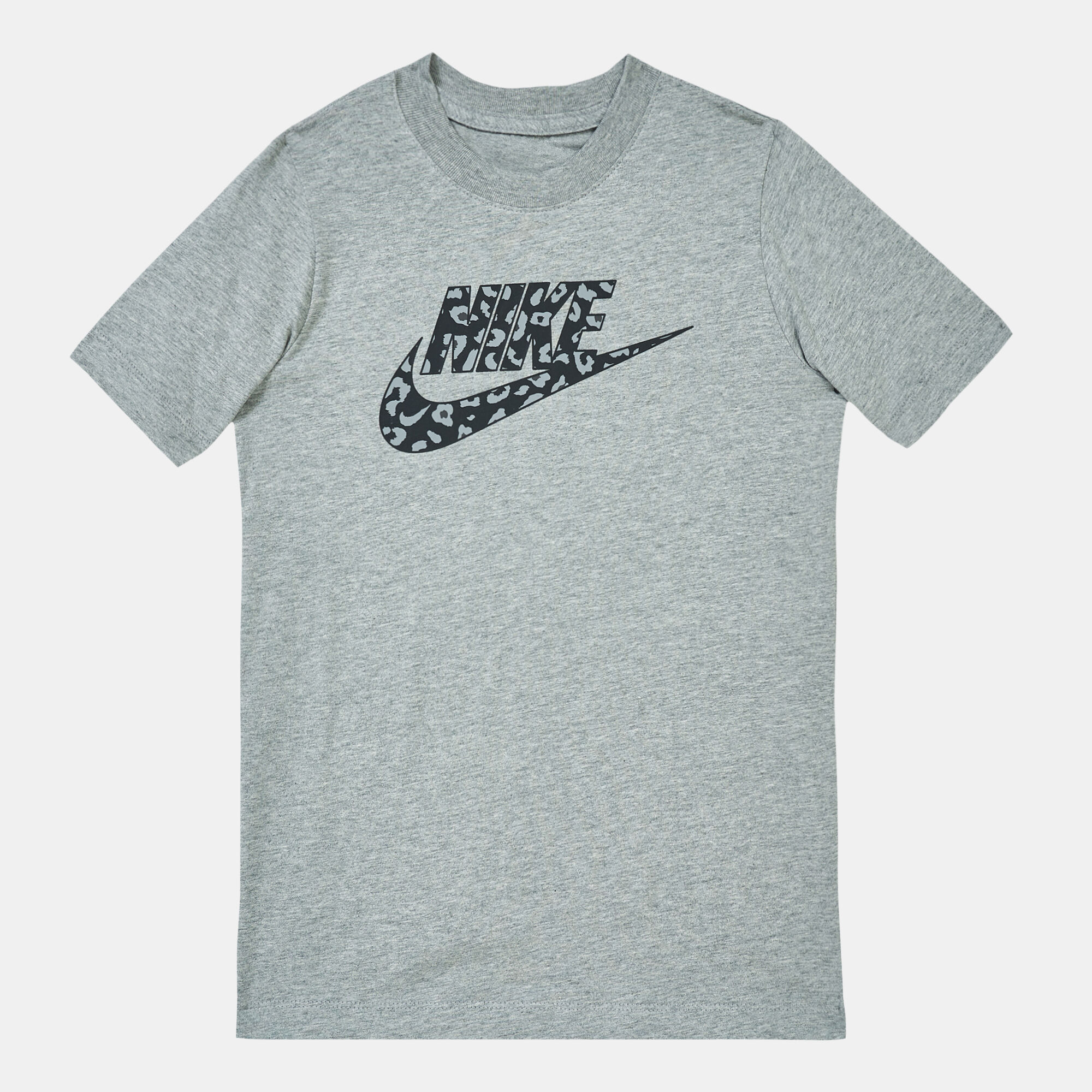 Kids Sportswear Camo Futura T Shirt Grey Nike in Qatar SSS