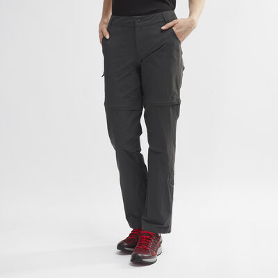 The North Face Women's Exploration Convertible Pants Grey The North Face Women's Exploration Convertible Pants Grey
