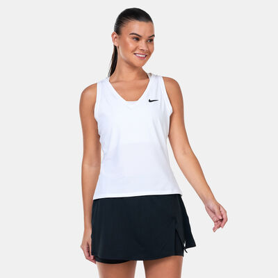 Nike Women's Court Victory Tennis Tank White