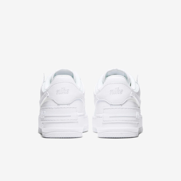 Nike Women's Air Force 1 Shadow Shoes White Nike Women's Air Force 1 Shadow Shoes White image number 11