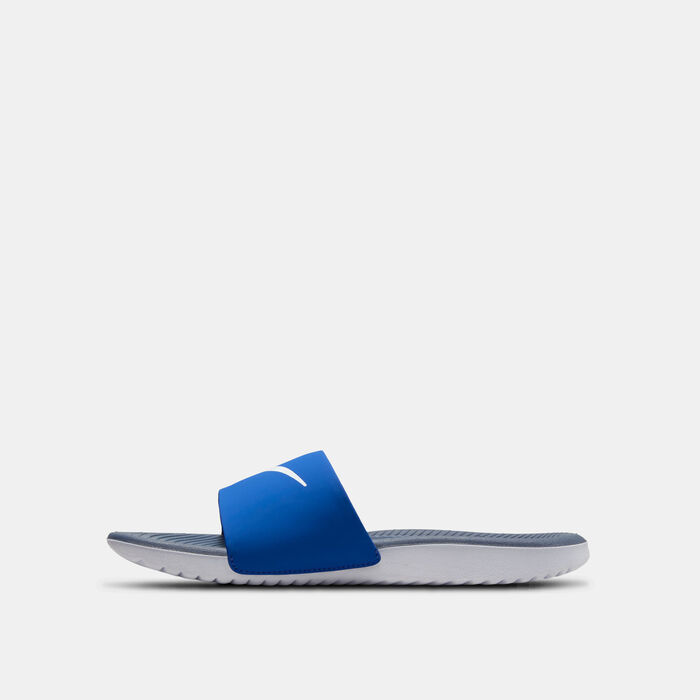 Nike Kids' Kawa Slides Blue image number 2