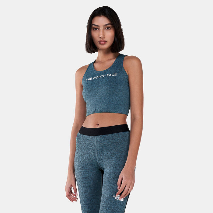 The North Face Women's Mountain Athletics Tanklette Blue The North Face Women's Mountain Athletics Tanklette Blue image number 0