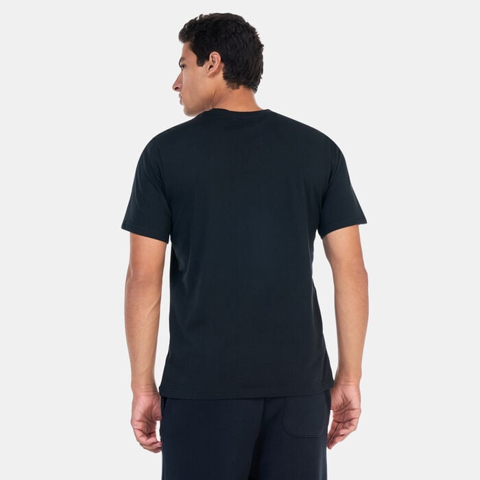 Converse Men's Distorted Patch T-Shirt Black Converse Men's Distorted Patch T-Shirt Black image number 1