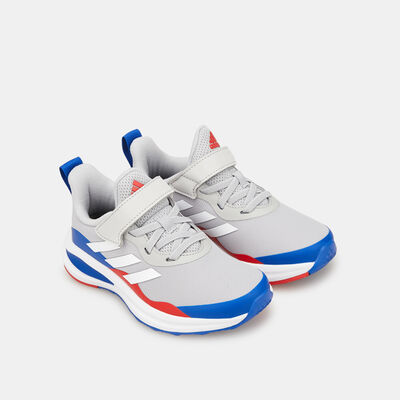 adidas Kids' FortaRun Elastic Running Shoe Grey