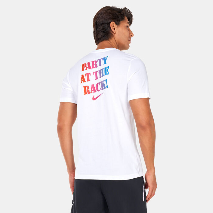 Nike Men's Dri-FIT Training T-Shirt White image number 1