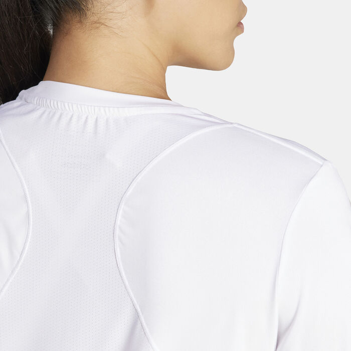 adidas Women's Designed for Training T-Shirt White image number 4