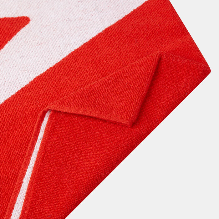 Speedo Logo Beach Towel Red image number 4