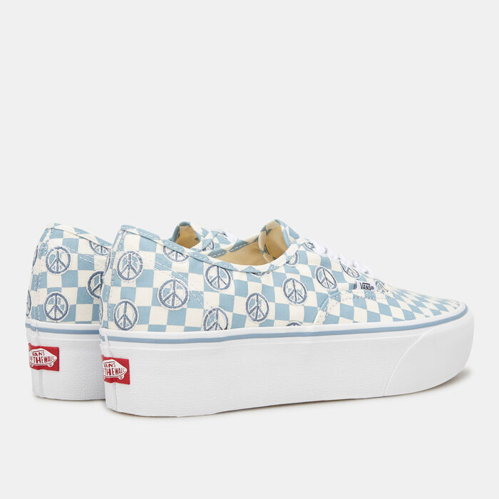 Vans Authentic Stackform Unisex Shoe Blue Vans Authentic Stackform Unisex Shoe Blue image number 2