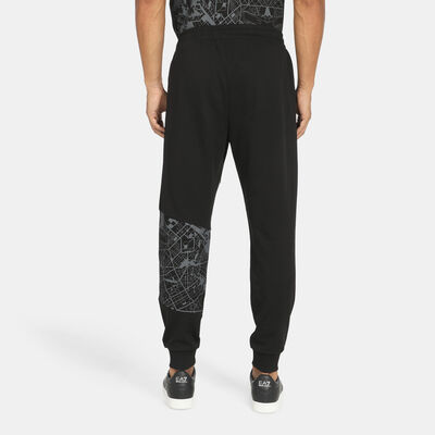 EA7 Emporio Armani Men's Logo Sweatpants Black EA7 Emporio Armani Men's Logo Sweatpants Black