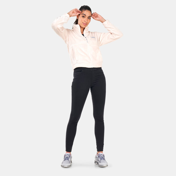 Columbia Women's Fireside™ Full Zip Jacket White Columbia Women's Fireside™ Full Zip Jacket White image number 2