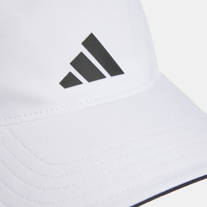 adidas AEROREADY Running Baseball Cap White image number 3