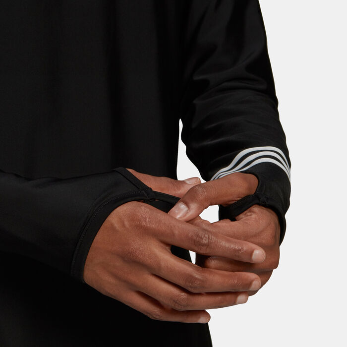 adidas Women's 3-Stripes Swimming Top Black image number 8