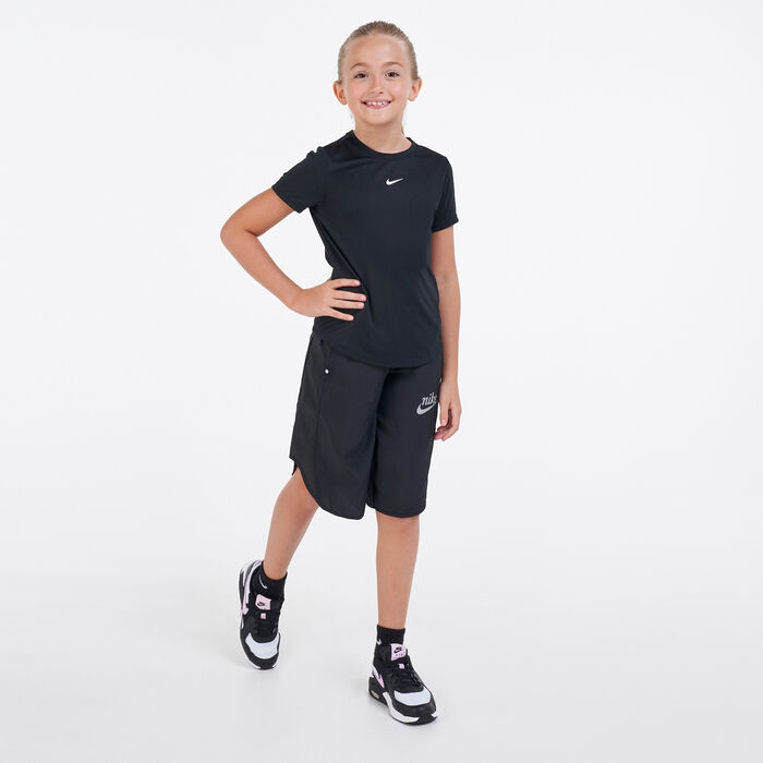 Nike Kids' Dri-FIT T-Shirt (Older Kids) Black Nike Kids' Dri-FIT T-Shirt (Older Kids) Black image number 2