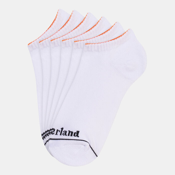 Timberland Ocean Grove Core No-Show Socks (3 Pairs) White Timberland Ocean Grove Core No-Show Socks (3 Pairs) White image number 0