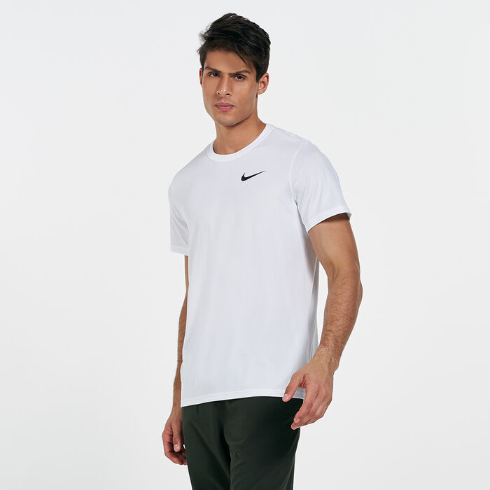 Nike Men's Dri-FIT Superset Training T-Shirt White Nike Men's Dri-FIT Superset Training T-Shirt White image number 0