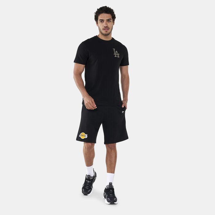 New Era Men's LA Dodgers Logo MLB Seasonal T-Shirt Black New Era Men's LA Dodgers Logo MLB Seasonal T-Shirt Black image number 2